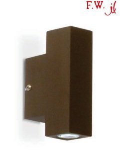 2125/1 APLIQUE CUADRADO C/LED H.P 3W+DRIVER